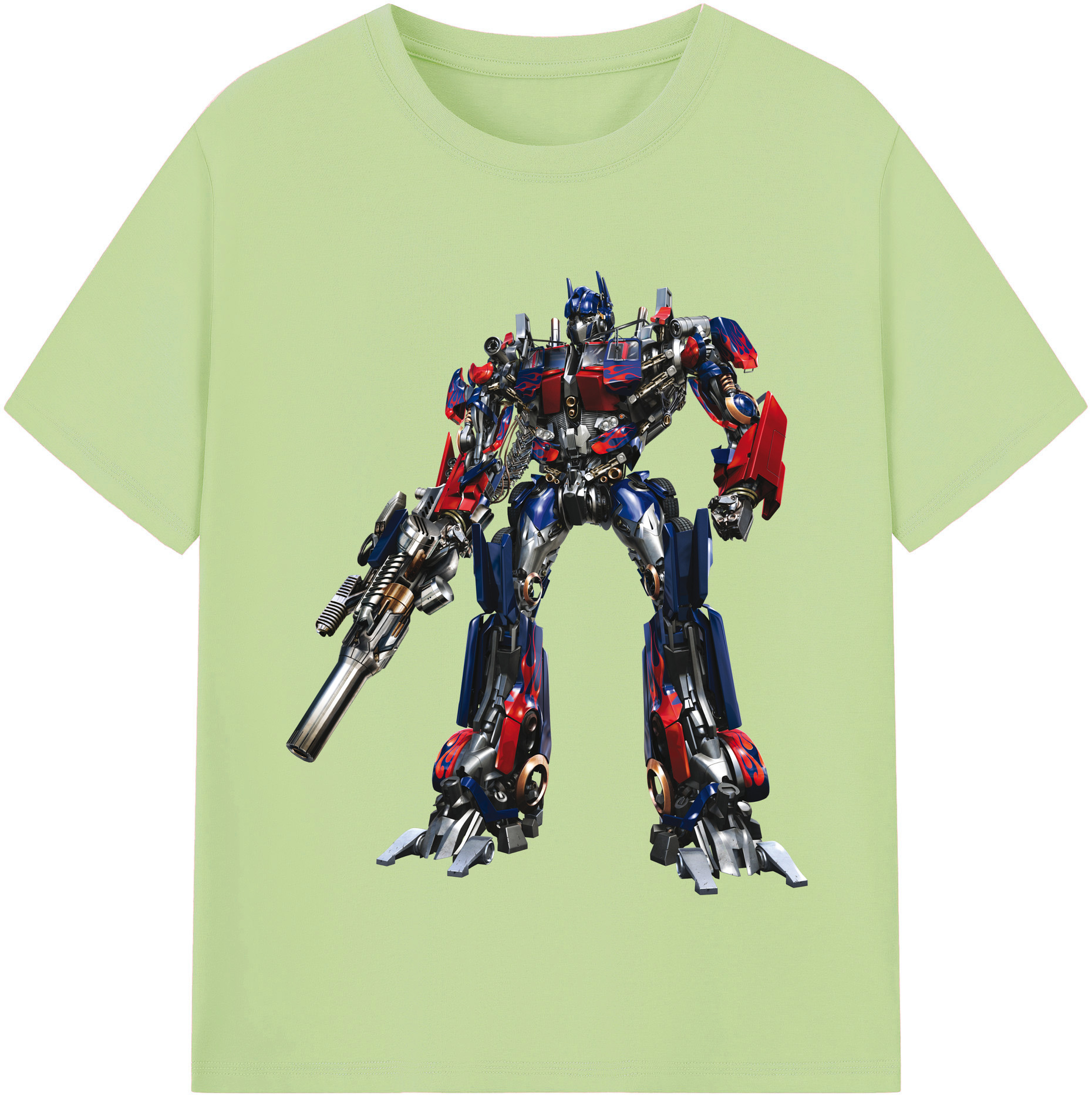 （画像用）  綿100％半袖Tシャツ（フロントプリント）